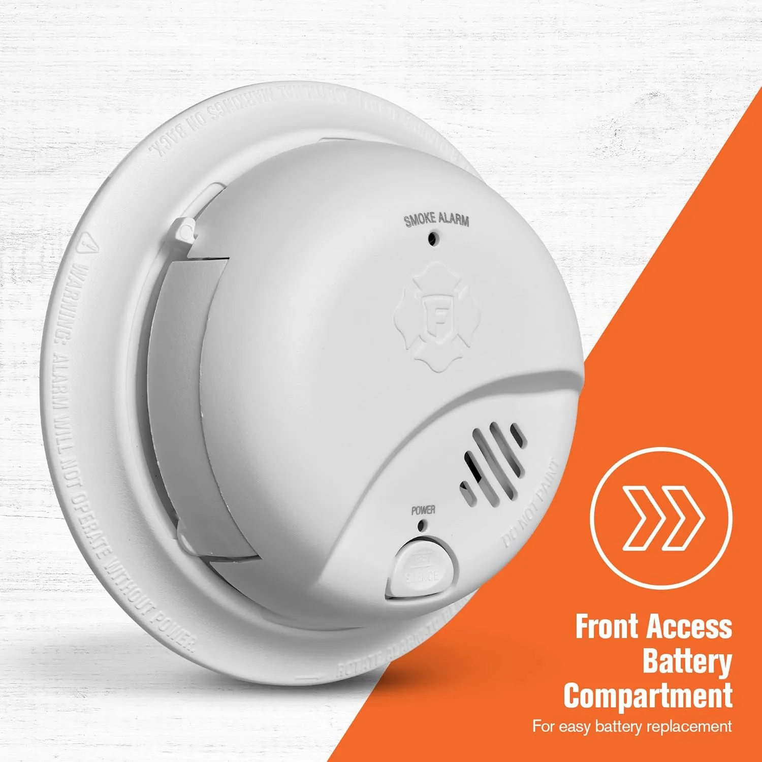 First Alert SMI100, Battery-Operated Smoke Alarm, 1-Pack