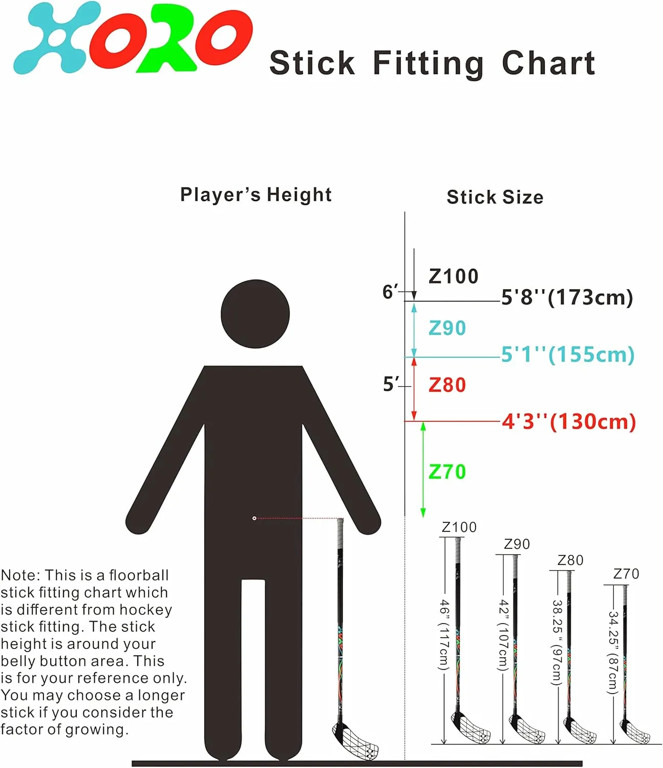 Floorball Stick XORO Z90