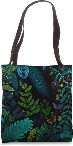 Floral Boho Foliage Flower Plant Nature Vegetation Flowery Tote Bag