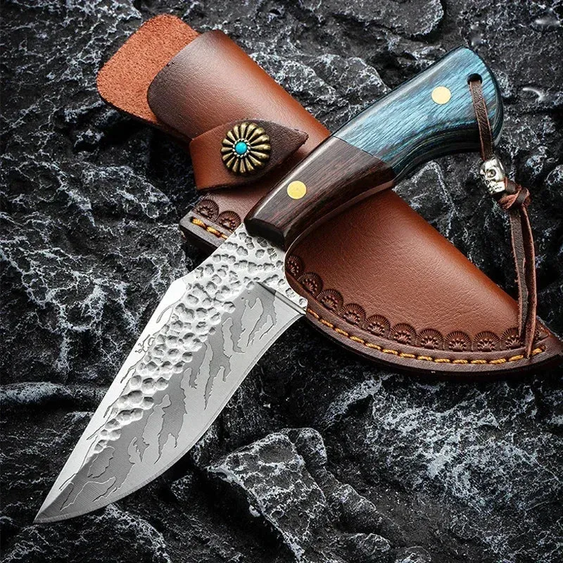 Forged Kitchen Boning Knife Stainless Steel Multi-purpose Knife Kitchen chef Knife Carving Knife Cutting Meat BBQ Kitchen Knife