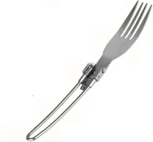 Forks Fork Long Cooker Folding Knife Spoon Stainless Steel Cutlery Set Combination Fork and Fork Cutlery