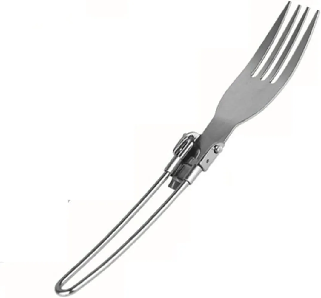 Forks Fork Long Cooker Folding Knife Spoon Stainless Steel Cutlery Set Combination Fork and Fork Cutlery