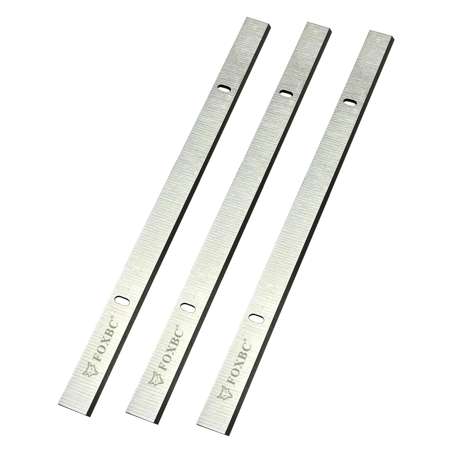 FOXBC 13 inch Planer Blades Replacement for Vevor M1B-LS-3305 13" Planers and M1B-LS-3301 Planers - Set of 3