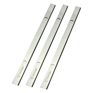 FOXBC 13 inch Planer Blades Replacement for Vevor M1B-LS-3305 13" Planers and M1B-LS-3301 Planers - Set of 3