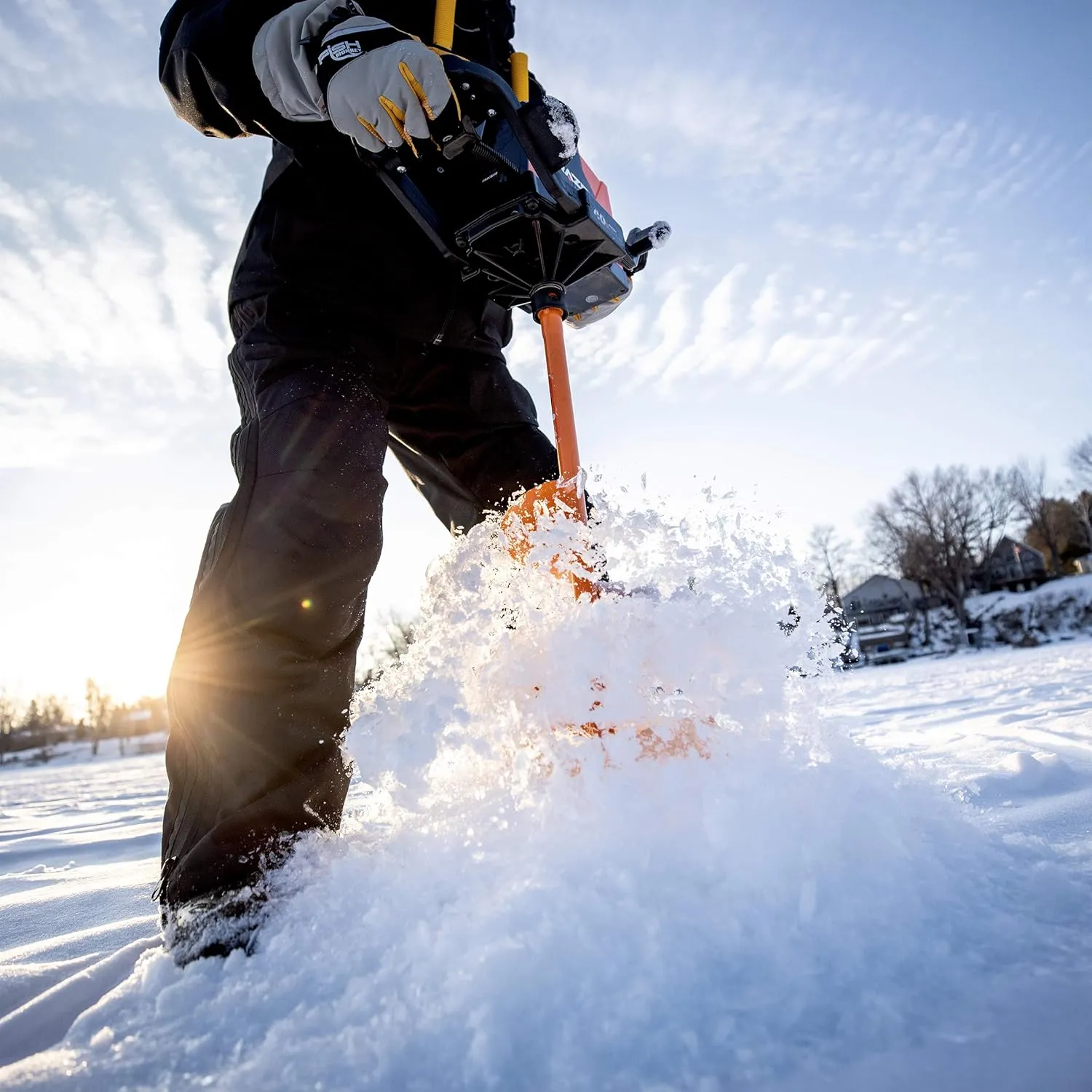 FRABILL mens Ice Hunter Bib | Heavy Duty Insulated Ice Fishing Bibs