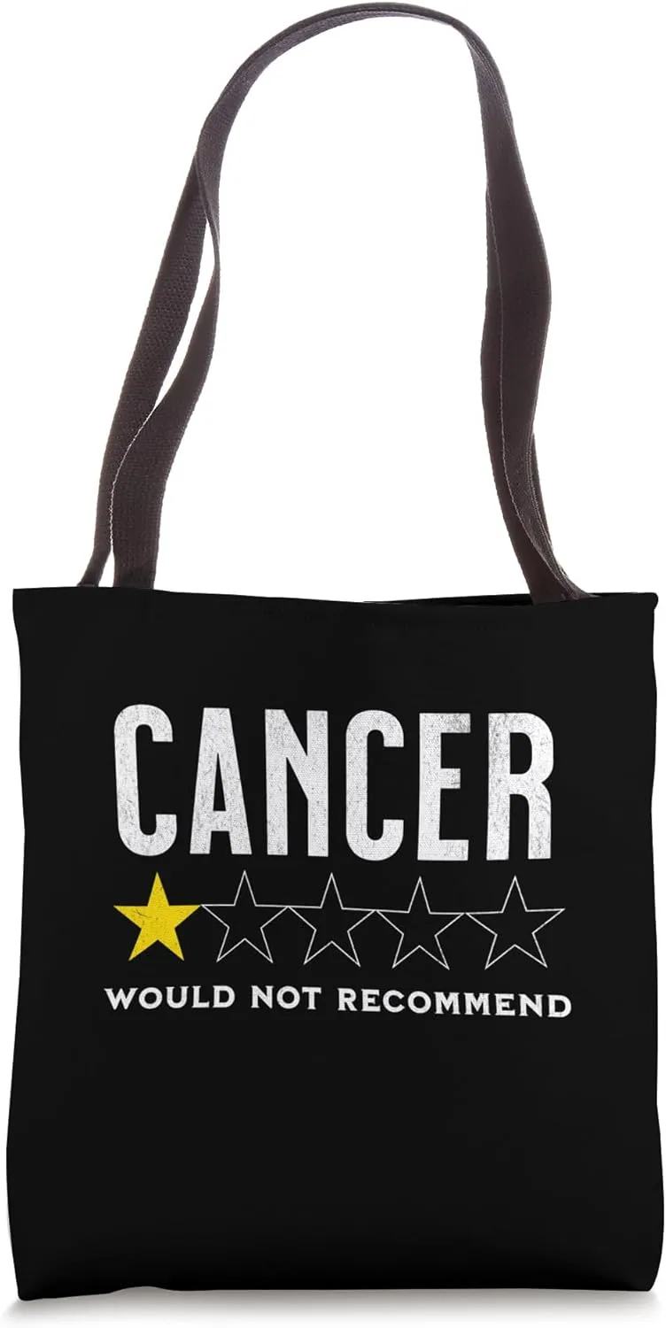Funny star rating & Criticism of zodiac sign Cancer Tote Bag