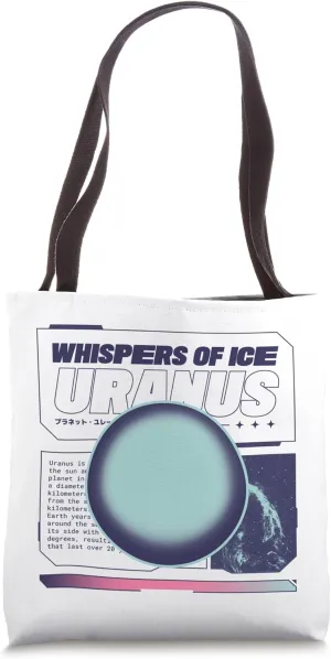 Futuristic Astronomy Gas Giant Gifts & Cool Uranus Tote Bag