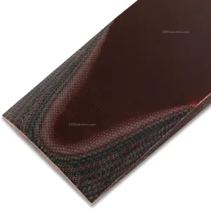 G10 Handle Making Sheet - (Brick/Black) - (3 x 12 x .187 Inches) - (USA Made) - for Knife & Tool Handles, Gun Grips, Inlays, Art Projects