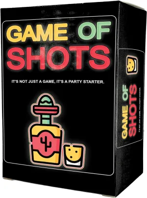 Game of Shots – Fun Adult Drinking Game for Any Occasion, Ultimate Party Starter for Birthdays, Group Gatherings, Weekend Getaways, or College Nights