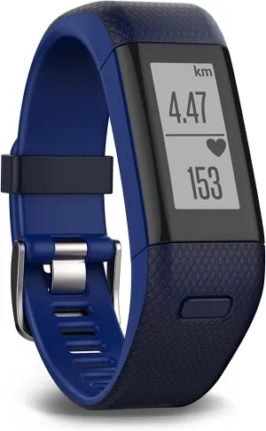 Garmin 010-01955-50 Vivosmart HR Plus - S EU, Blue, Regular