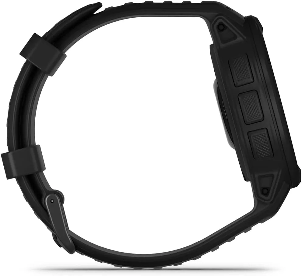 Garmin 010-02627-13 Instinct 2 Solar Smartwatch Tactical Edition Black Bundle with Premium 2YR CPS Enhanced Protection Pack