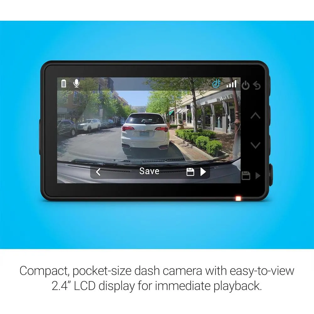 Garmin Dash Cam X110 Compact 1080p HD w/ 140-degree Field of View   Accessories Bundle