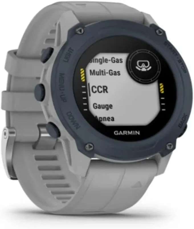 Garmin Descent™ G1, Rugged Dive Computer, Multiple Dive Modes, Activity Tracking, Powder Gray (Renewed)