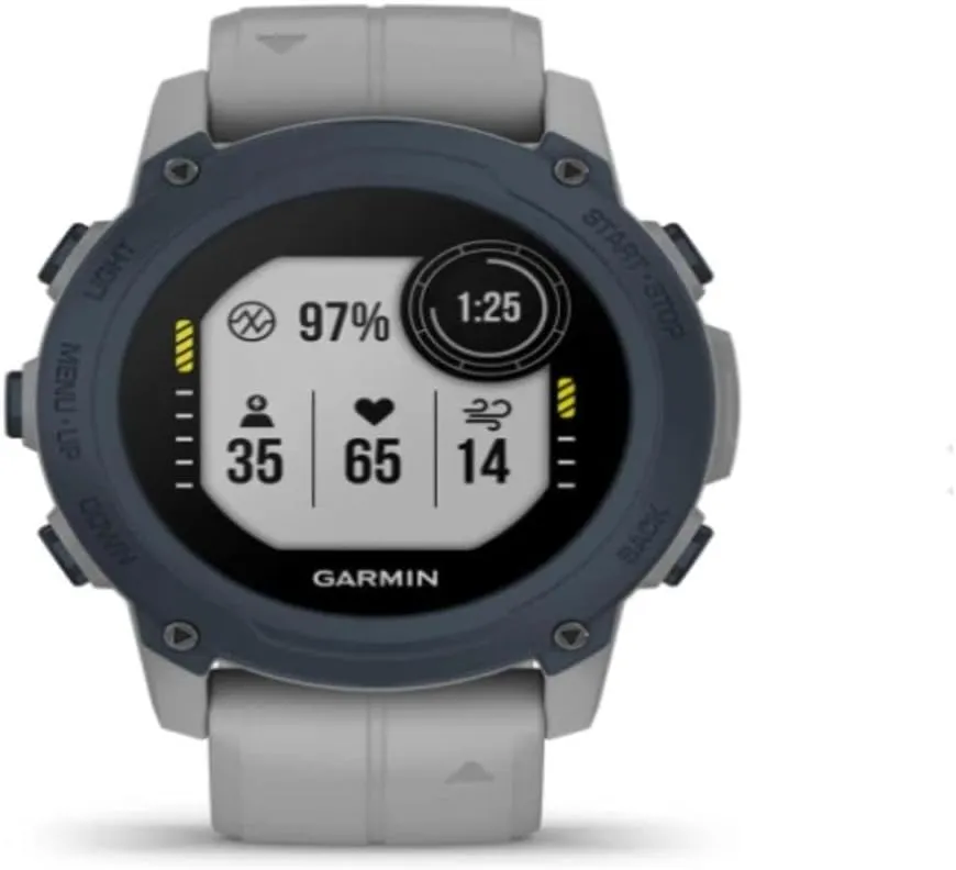 Garmin Descent™ G1, Rugged Dive Computer, Multiple Dive Modes, Activity Tracking, Powder Gray (Renewed)