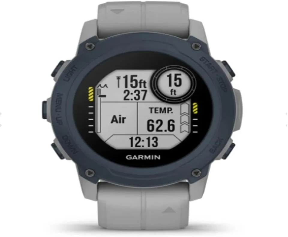 Garmin Descent™ G1, Rugged Dive Computer, Multiple Dive Modes, Activity Tracking, Powder Gray (Renewed)