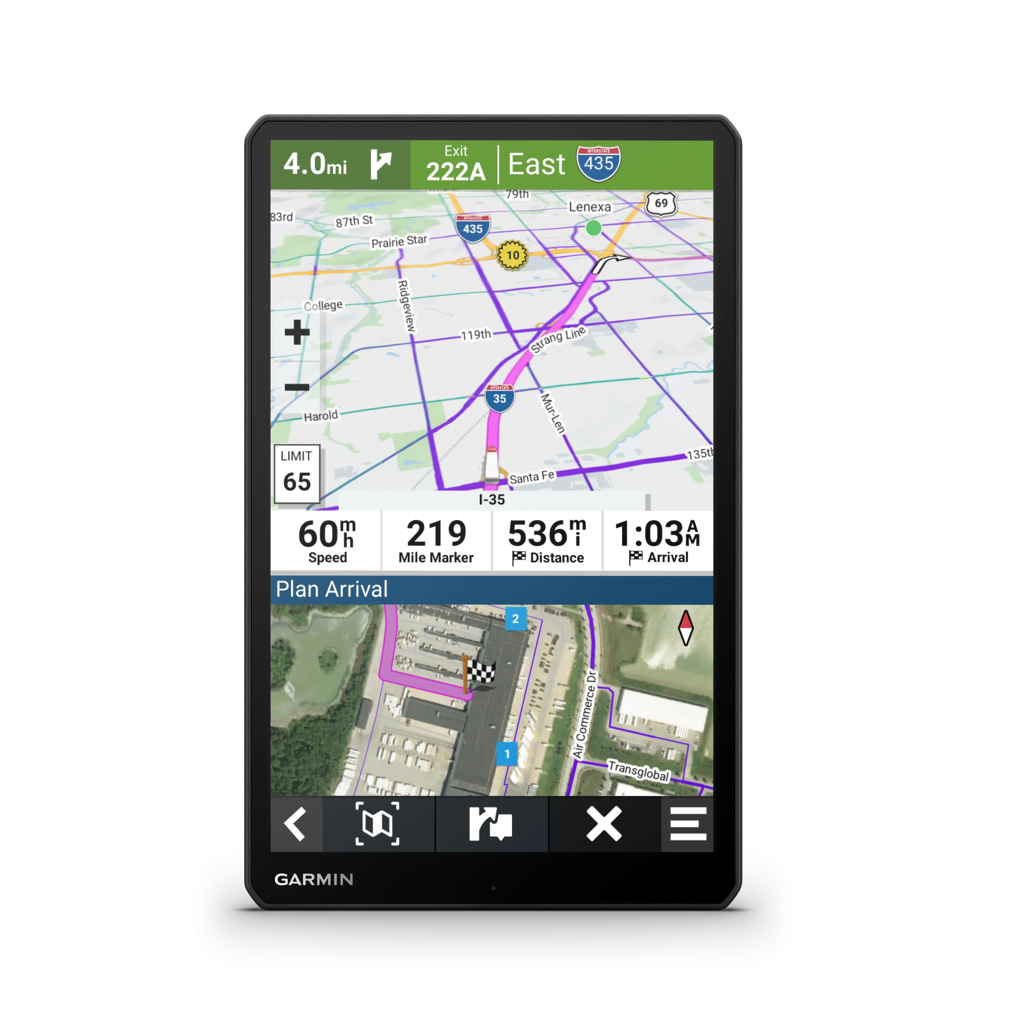 Garmin dezl OTR1010 Easy-to-Read 10" GPS Truck Navigator