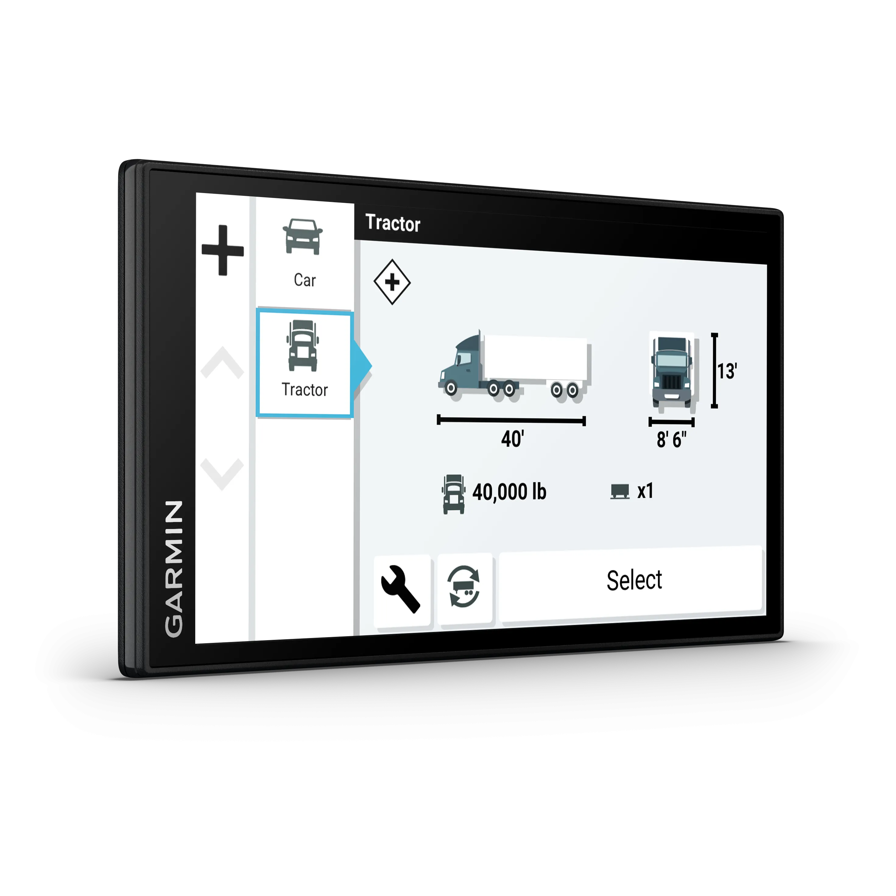 Garmin dezl OTR610 Easy-to-Read 6" GPS Truck Navigator
