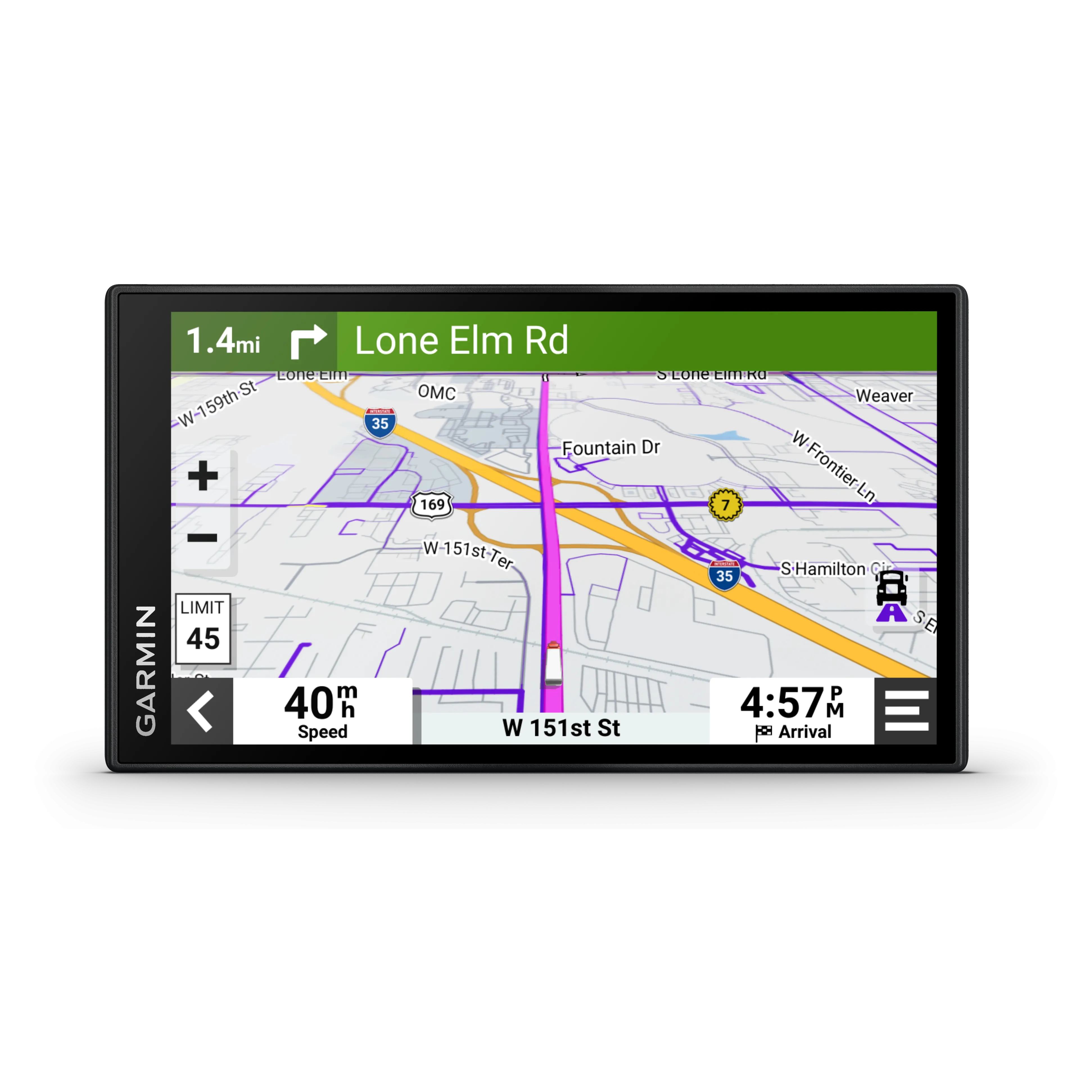 Garmin dezl OTR610 Easy-to-Read 6" GPS Truck Navigator