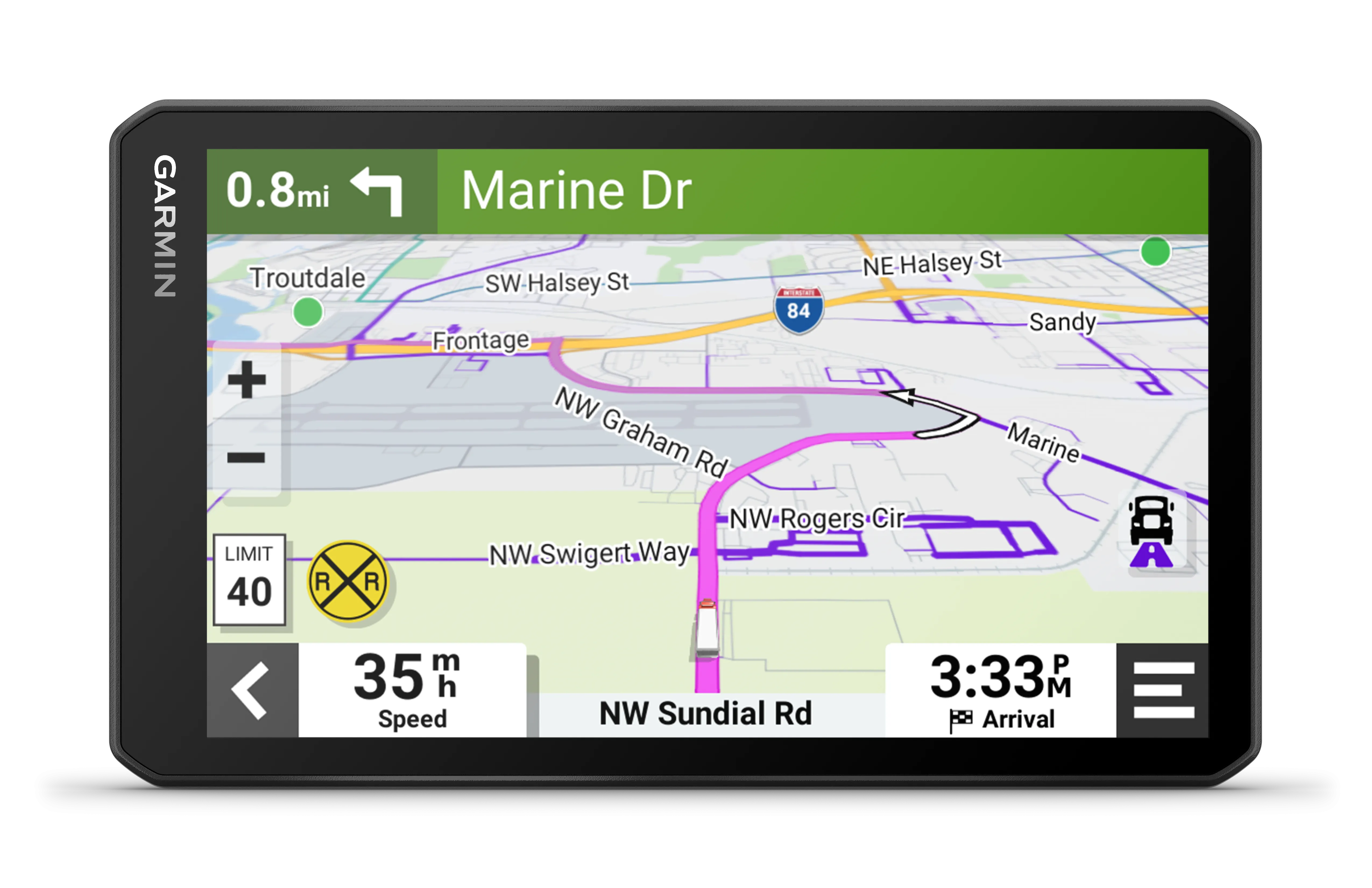 Garmin dezl OTR710 Easy-to-Read 7" GPS Truck Navigator 010-02739-00
