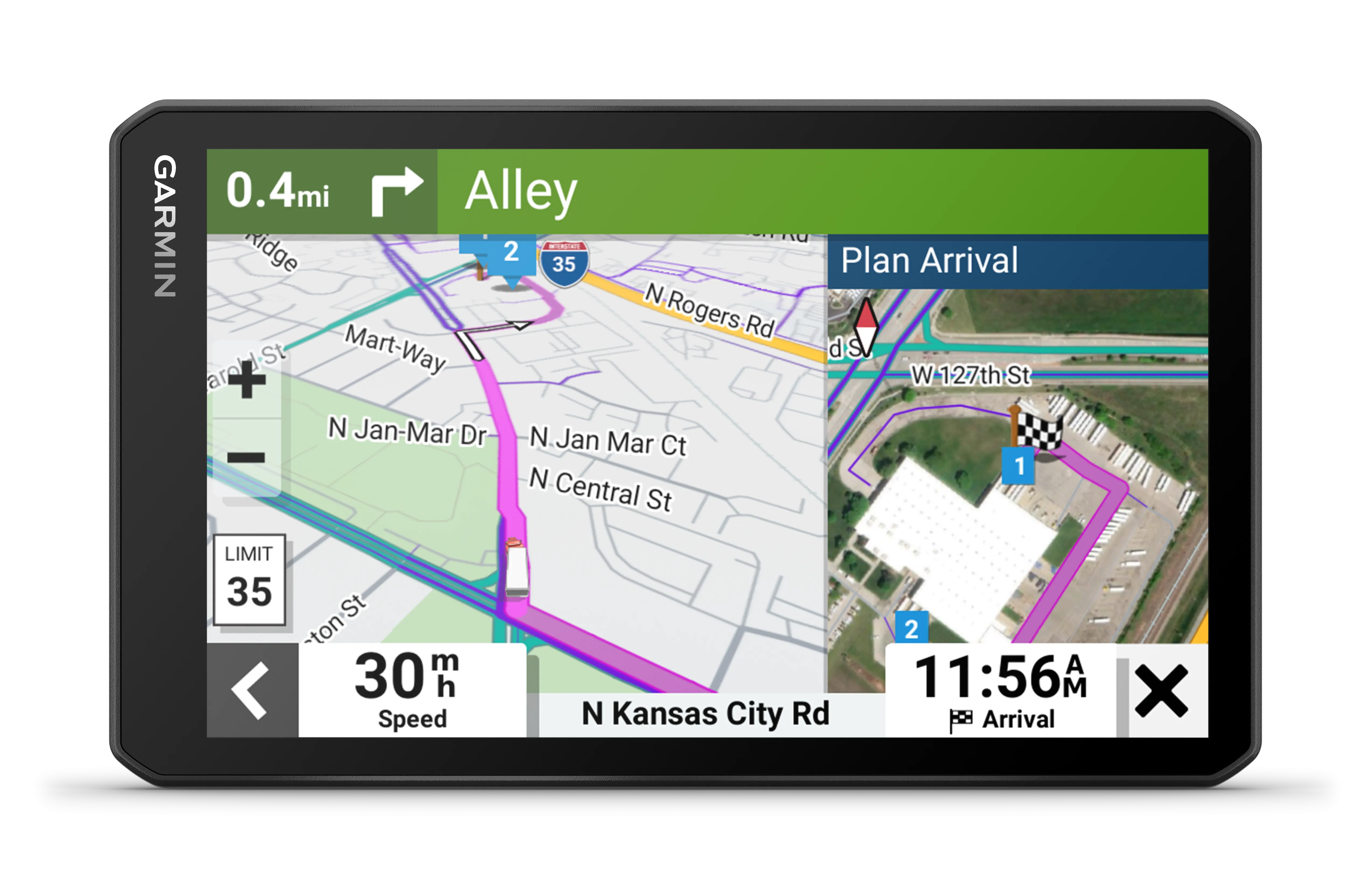Garmin dezl OTR710 Easy-to-Read 7" GPS Truck Navigator 010-02739-00