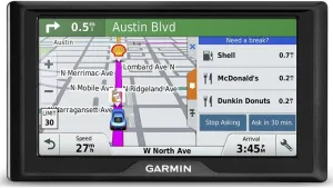 Garmin Drive 50 USA LM GPS Navigator System with Lifetime Maps, Spoken Turn-By-Turn Directions, Direct Access, Driver Alerts, and Foursquare Data