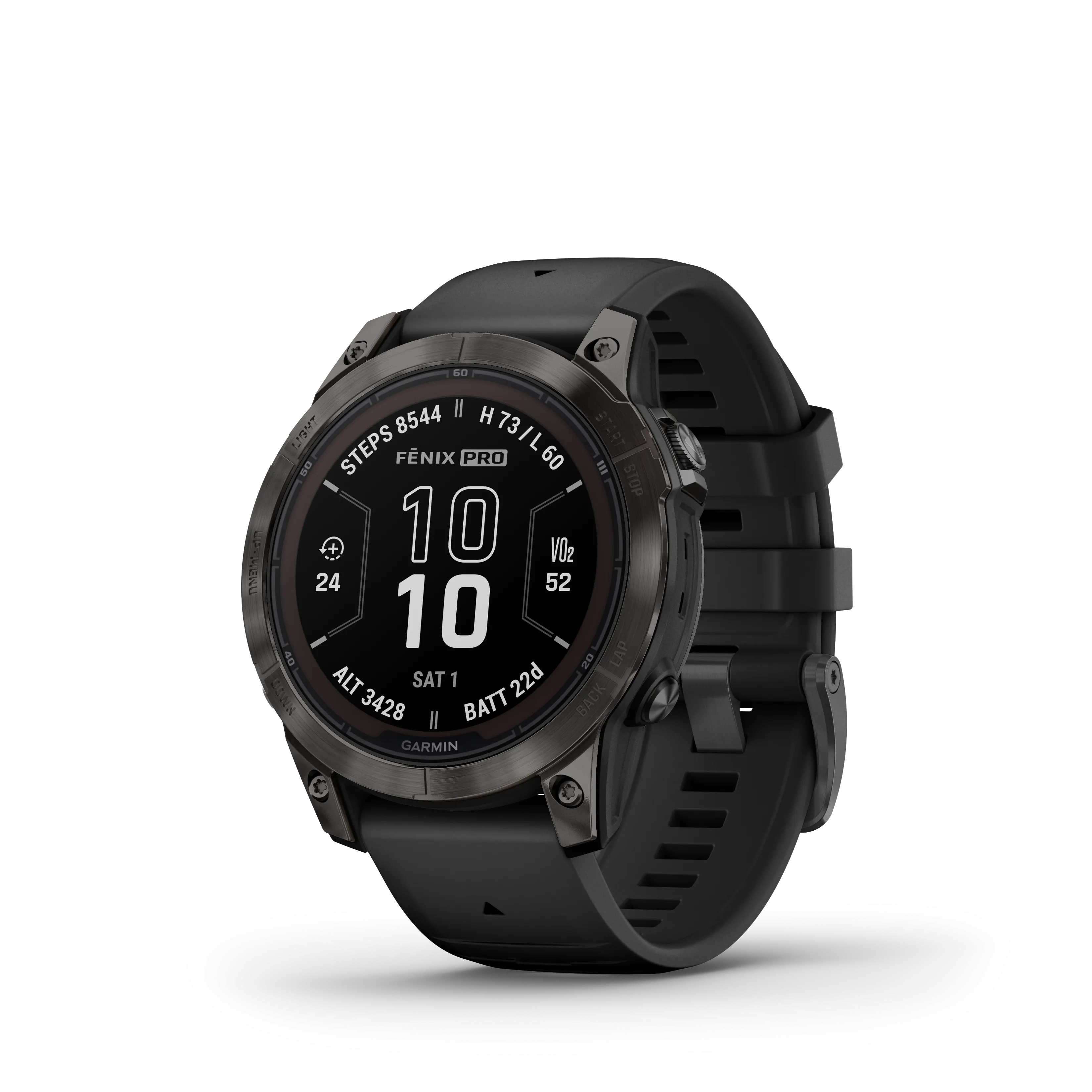 Garmin Fenix® 7 Pro Gps Smartwatch - Health Monitoring With Solar Charging, 42mm - Carbon Gray|Garmin Fenix® 7 Pro Montre Gps Intelligente - Suivi De La Sante Avec Chargement Solaire, 42 Mm - Gri