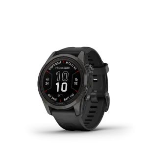Garmin Fenix® 7s Pro Gps Smartwatch - Health Monitoring With Solar Charging, 42mm - Carbon Gray|Garmin Fenix® 7s Pro Montre Gps Intelligente - Suivi De La Sante Avec Chargement Solaire, 42 Mm - Gr