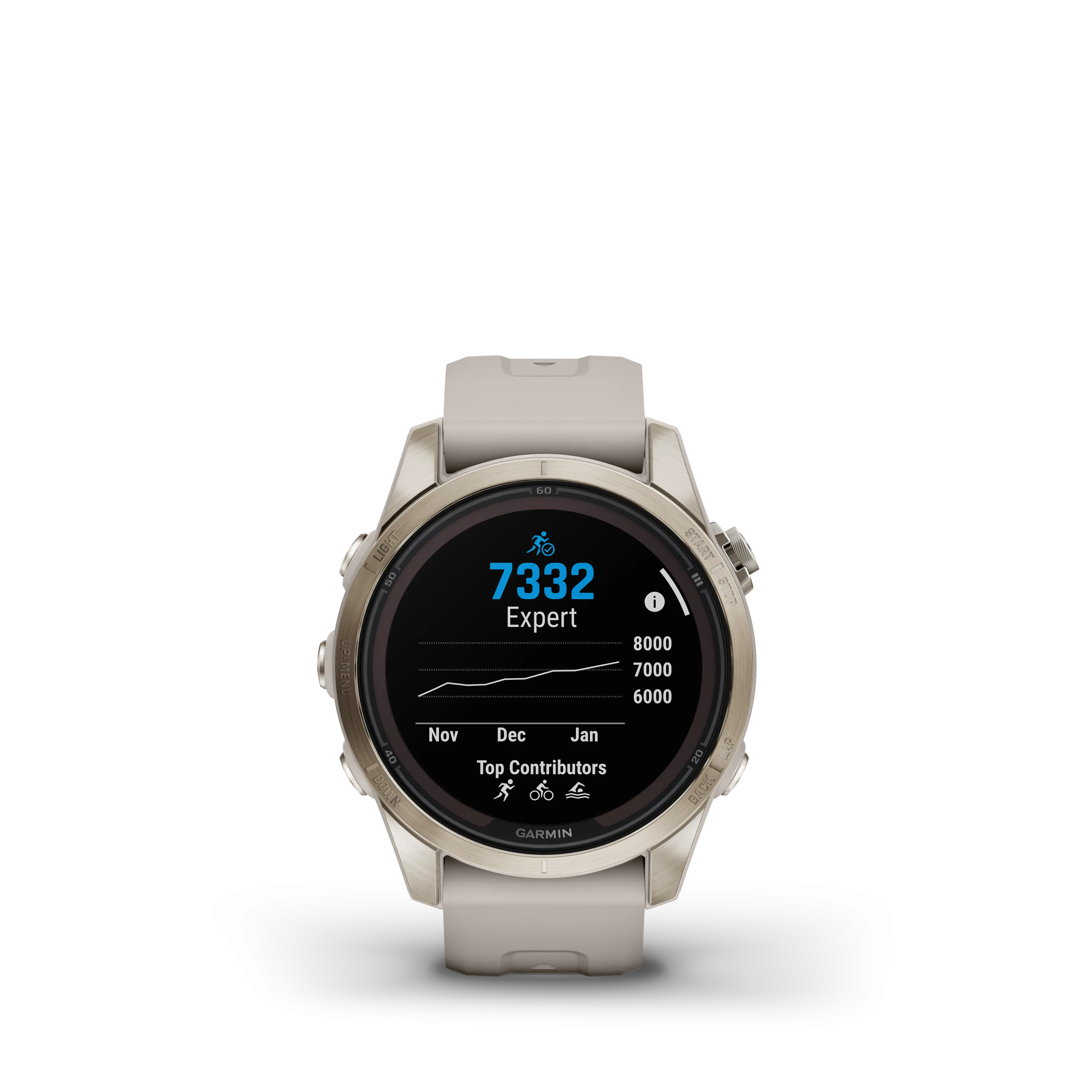Garmin Fenix® 7s Pro Gps Smartwatch - Health Monitoring With Solar Charging, 42mm - Soft Gold|Garmin Fenix® 7s Pro Montre Gps Intelligente - Suivi De La Sante Avec Chargement Solaire, 42 Mm - Or