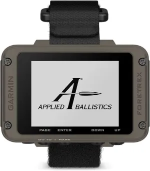 Garmin Foretrex 901, Ballistics Edition, Wrist-Mounted GPS Navigators, Upgraded Multi-Band GNSS, Longer Battery Life