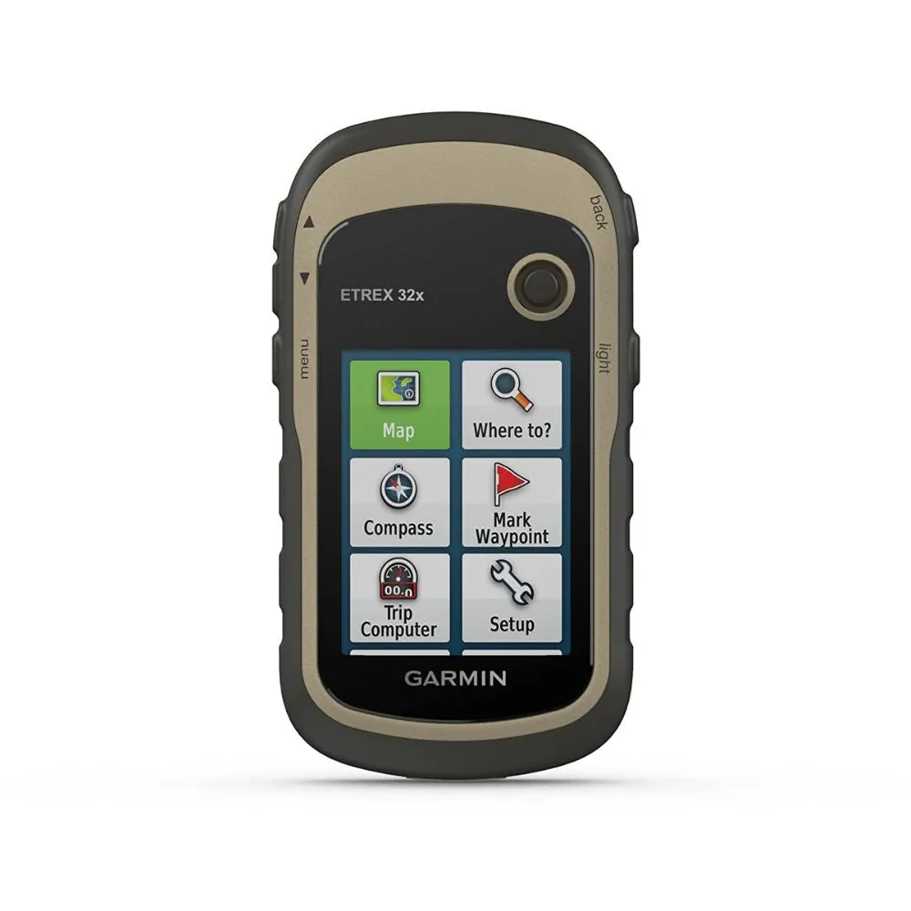 Garmin GPS Etrex 32x - Rugged Handheld GPS with Compass and Barometric Altimeter