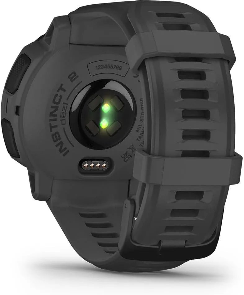 Garmin Instinct 2, dezl Edition, Rugged Trucking Smartwatch, Easy Break Planning, Compatible with the dezl OTR Navigator, Black
