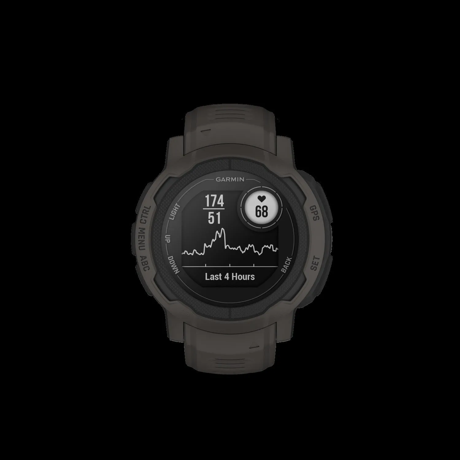 Garmin Instinct® 2 Gps Smartwatch - For Hiking, Biking With Multi-gnss Support - Graphite|Garmin Instinct® 2 Montre Gps Intelligente - Pour La Randonnee, Le Velo Avec Support Multi-gnss - Gr