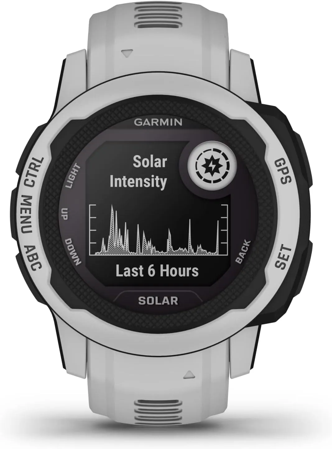 Garmin Instinct 2 Solar, GPS Outdoor Watch, Solar Charging Capabilities, Multi-GNSS Support, Tracbak Routing, Mist Gray (Renewed)