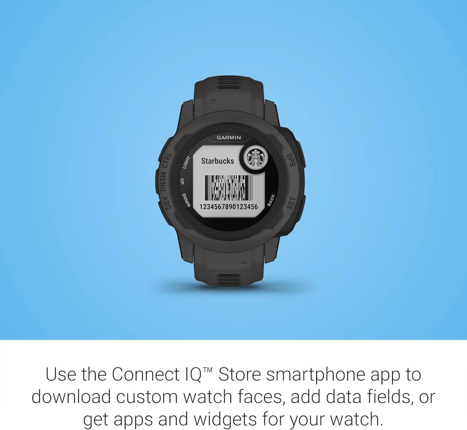 Garmin Instinct 2S, Smaller-Sized GPS Outdoor Watch, Multi-GNSS Support, Tracback Routing, Graphite, 40 MM (Renewed)