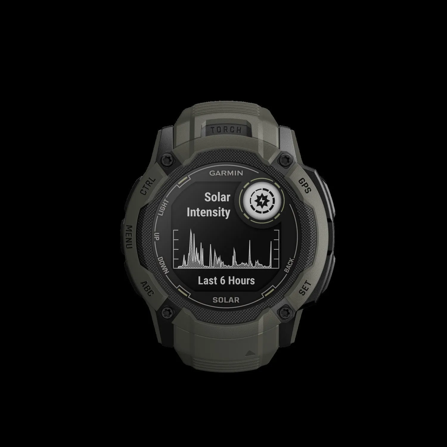 Garmin Instinct® 2x Solar Gps Smartwatch - Health & Fitness Tracking With Multi-band Gnss - Moss|Garmin Instinct® 2x Solar Gps Montre Connectee - Suivi De La Sante Et De La Condition Physique Avec
