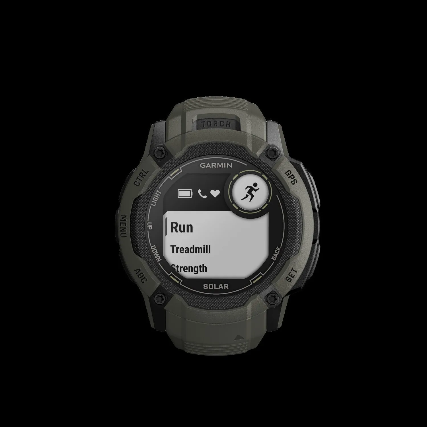 Garmin Instinct® 2x Solar Gps Smartwatch - Health & Fitness Tracking With Multi-band Gnss - Moss|Garmin Instinct® 2x Solar Gps Montre Connectee - Suivi De La Sante Et De La Condition Physique Avec