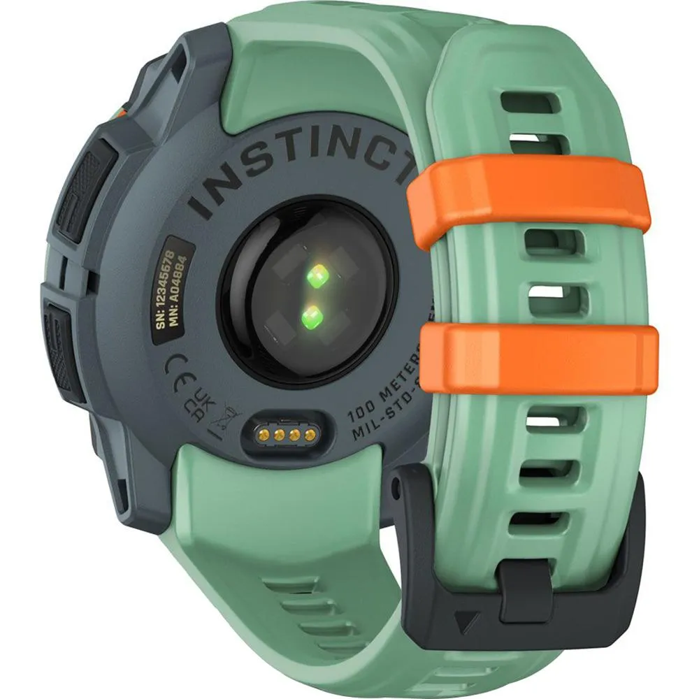 Garmin Instinct 3 45mm GPS Smartwatch, AMOLED   2x Protector   2 Yr Warranty Bundle