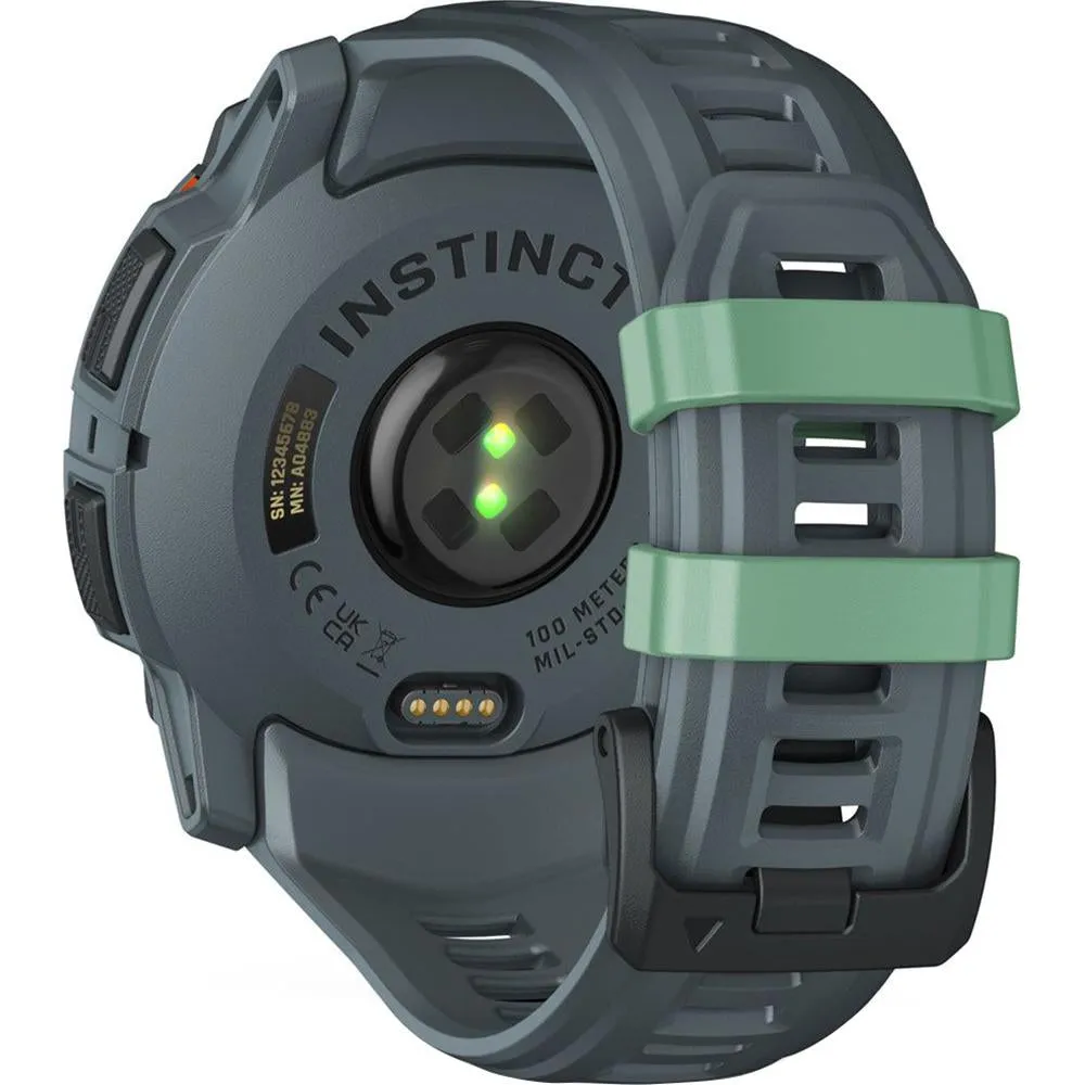 Garmin Instinct 3 - 50 mm Outdoor GPS Smartwatch, AMOLED, Neo Tropic with Twilight Band