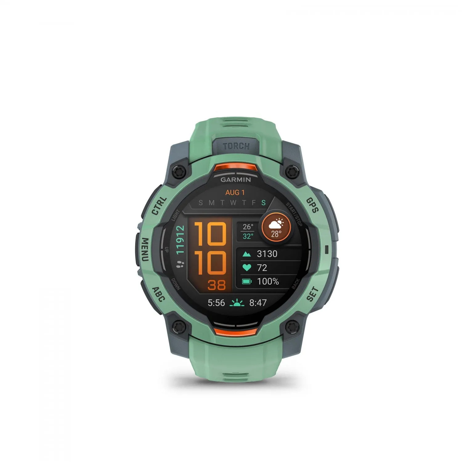 Garmin Instinct 3 Amoled Smartwatch 45 Mm - Rugged Military Spec 810, Compass, Barometric Altimeter |Montre Connectee Garmin Instinct 3 Amoled 45 Mm - Specifications Militaires Robustes 810, Boussole,
