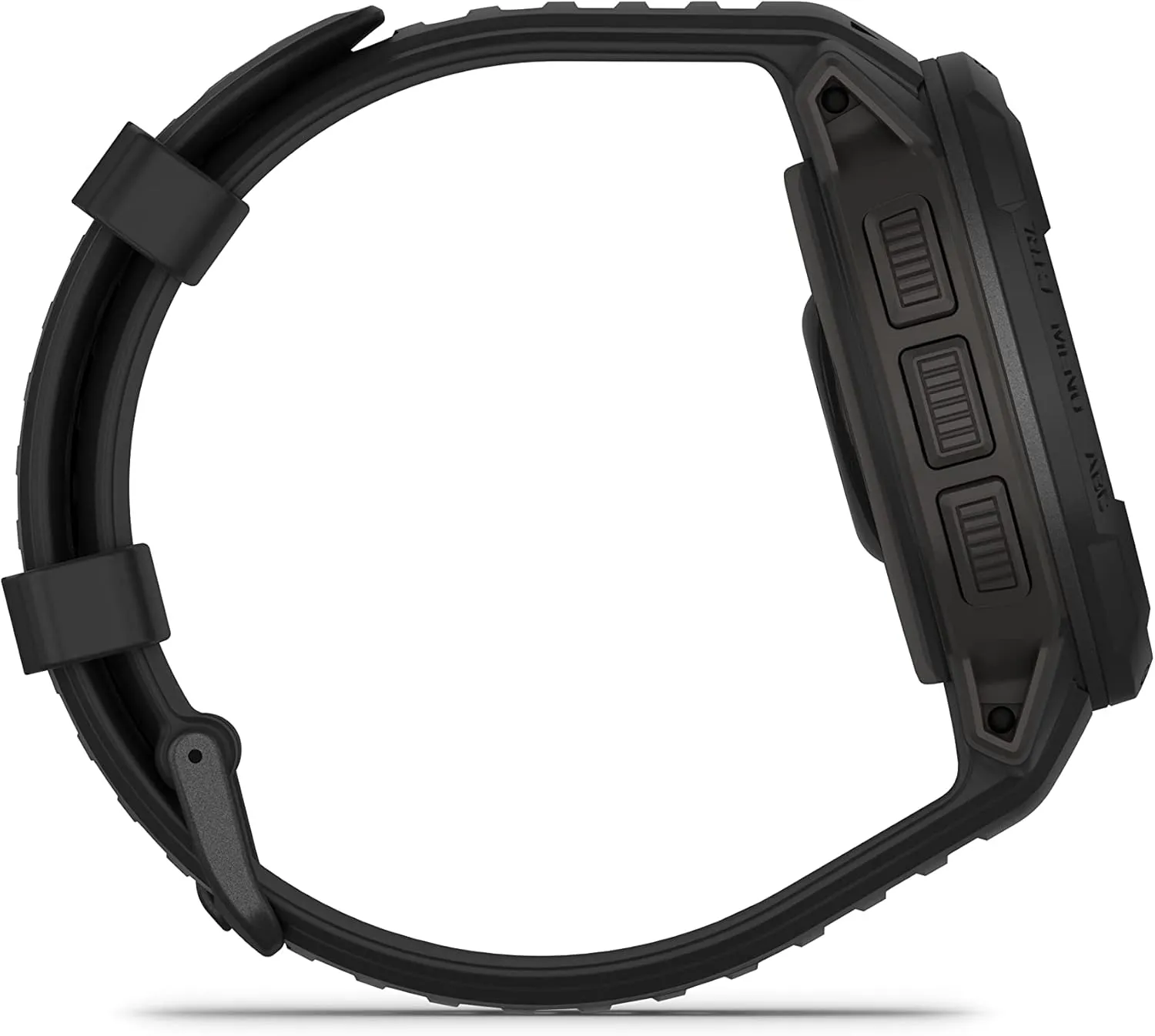 Garmin Instinct Crossover Solar Tactical, Rugged Hybrid Multisport GPS Smartwatch, Graphite | Heart Rate Monitor, Analog Hands, Digital Display, Up to 28 Day Battery Life w/Signature Charging Bundle