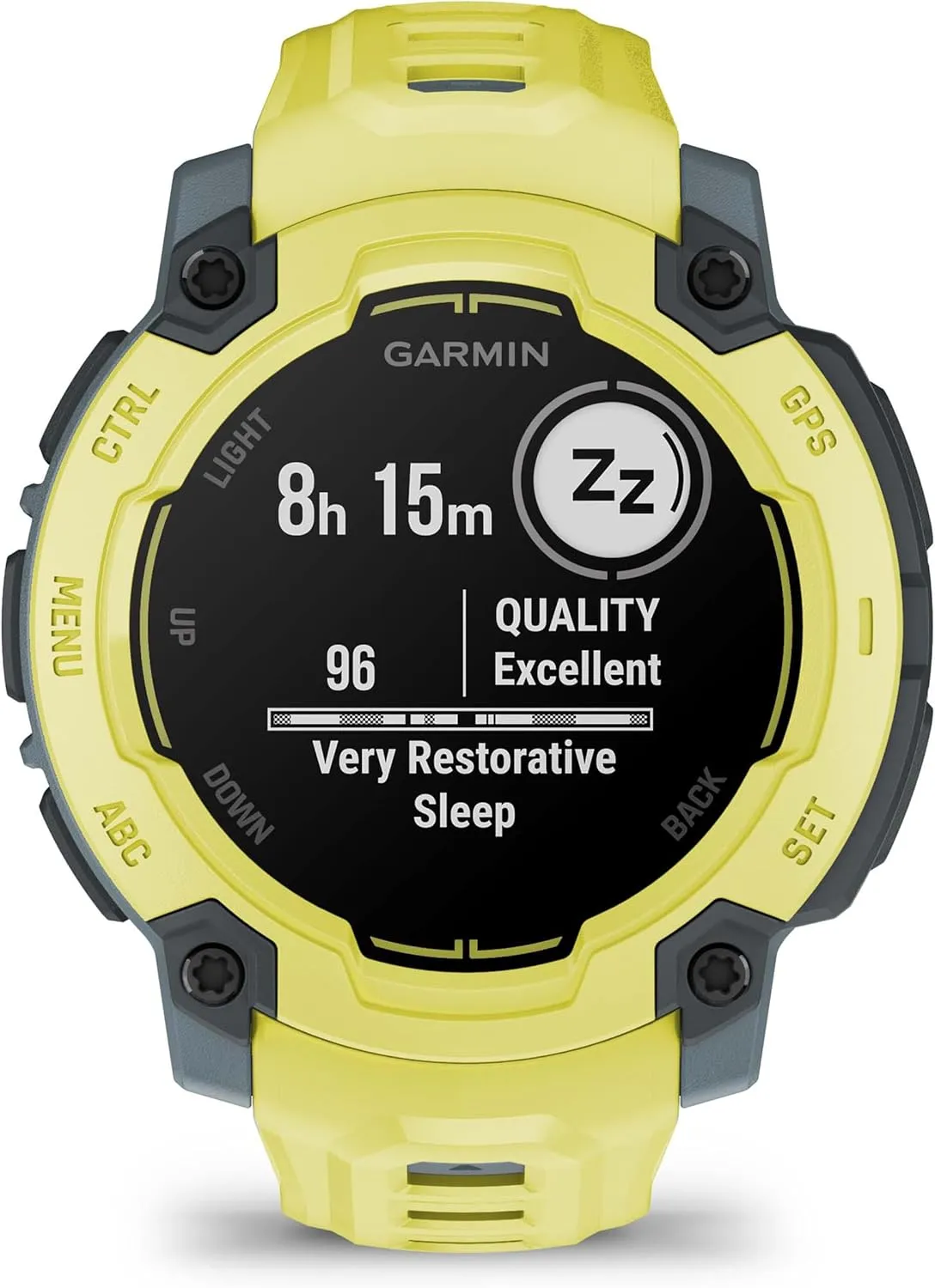 Garmin Instinct E 45mm (Electric Lime) Rugged Outdoor GPS Smartwatch Bundle - 24/7 Health Monitoring, Wrist-Based Heart Rate, Long Battery Life with PlayBetter Portable Charger & HD Screen Protectors