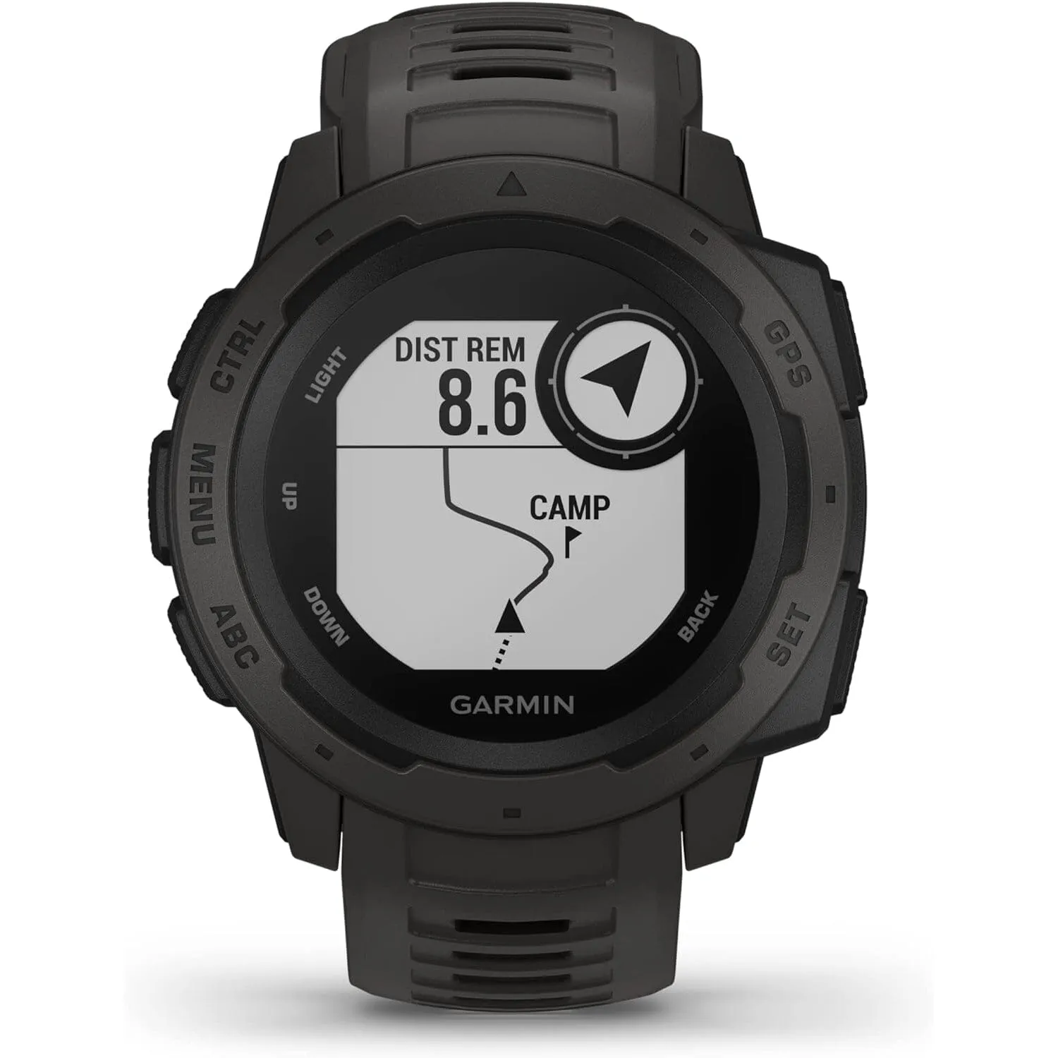 Garmin Instinct, Rugged Outdoor Watch with GPS  (Refurbished)