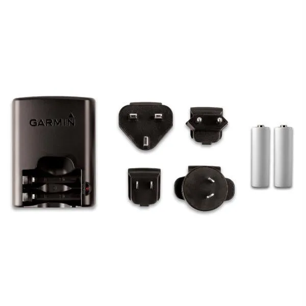 Garmin Rechargeable NiMH Battery Kit w-2 AA NiMH Batteries f-Dakota&reg; Series & Astro&reg; Series & GPSMAP 64 Series