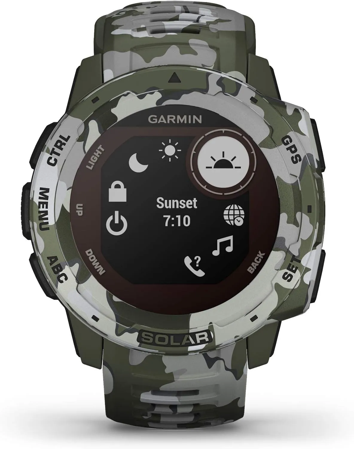 Garmin Solar-Powered Rugged Outdoor Smartwatch