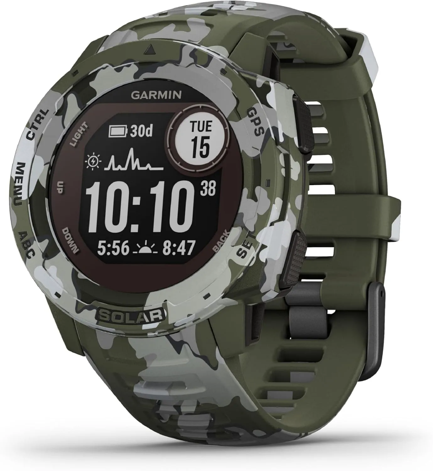 Garmin Solar-Powered Rugged Outdoor Smartwatch