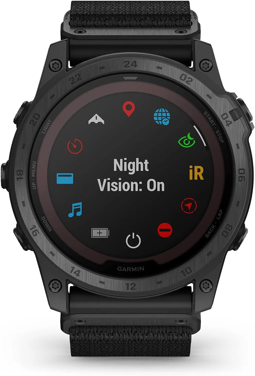 Garmin tactix 7, Pro Edition, Ruggedly Built Tactical GPS Watch with Solar Charging Capabilities and Nylon Band