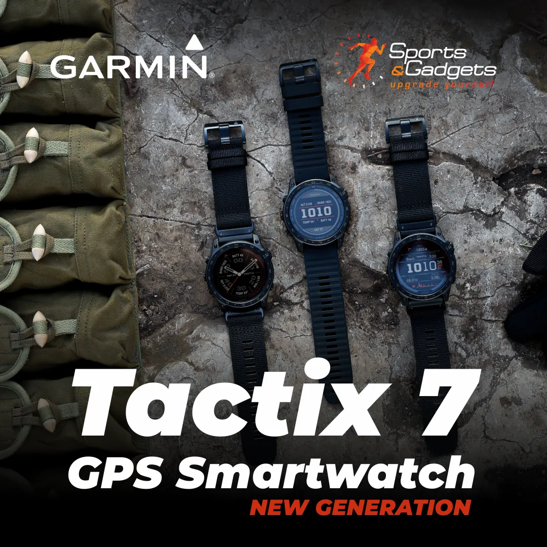 Garmin Tactix 7 Tactical Multisport GPS Smartwatch with 1.4” Always-On Display Tactical Watch | Advanced Training, Tracking   Mission-ready Features