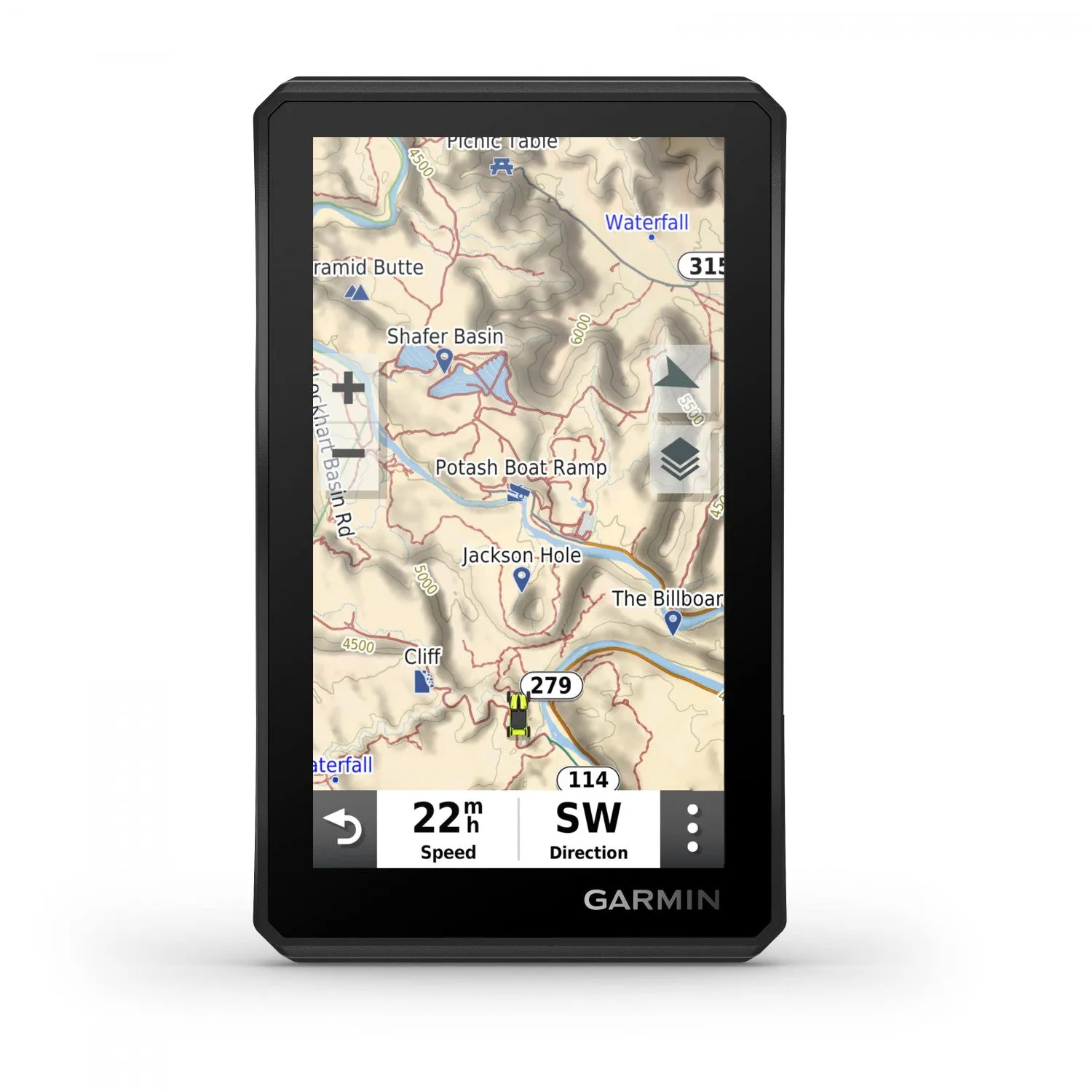 Garmin Tread® Base Edition Powersport Gps Navigator - 5.5” Display, Rugged W/ Ipx7 Weather Resistant|Garmin Tread® Edition De Base Navigateur Gps Powersport - Ecran De 5,5”, Robuste Avec Resistance Aux