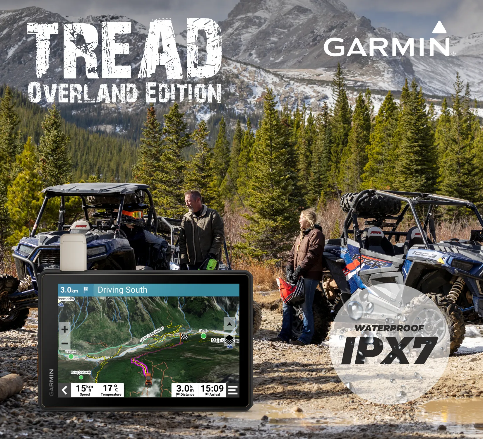 Garmin Tread Overland, All-Terrain GPS Navigator (010-02508-00)
