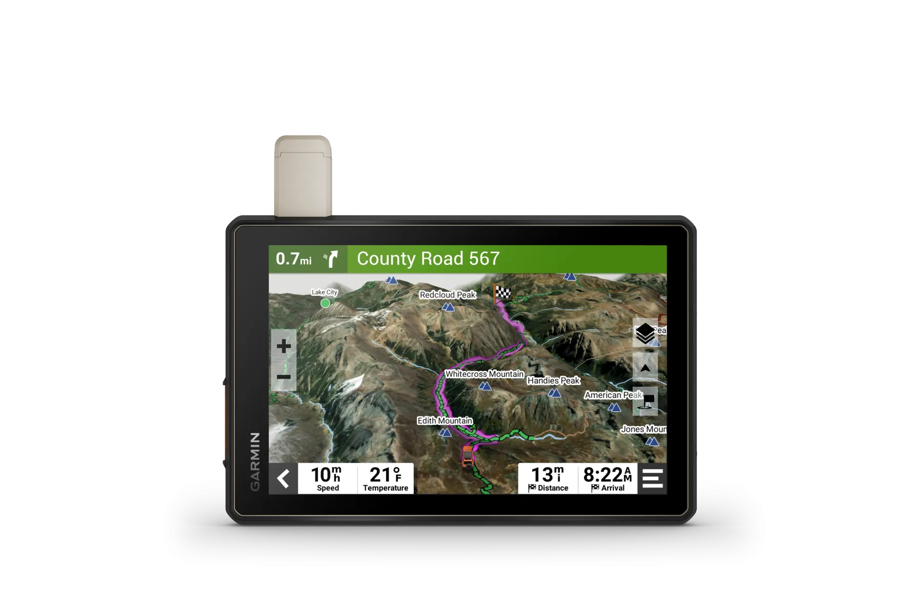 Garmin Tread Overland Edition All-Terrain GPS Navigator, 8'' Ultrabright Display